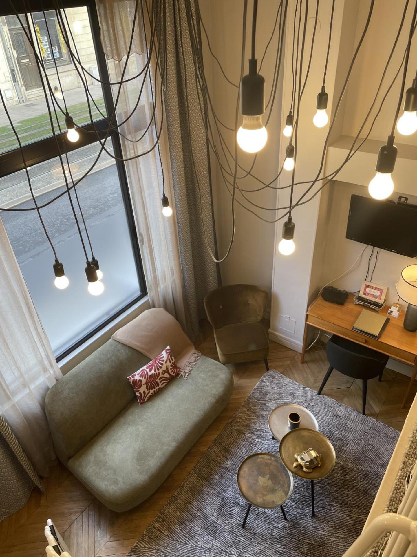 Loft Royal Des Promenades Apartment Reims Bagian luar foto